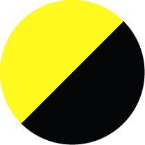 HiVis-Gelb/Schwarz