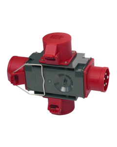 Industrie-Kreuzverteiler CEE-5P 400V/16A