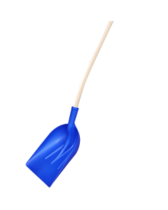 Universalschaufel Kst-Blau 35x55cm | mit Stiel
