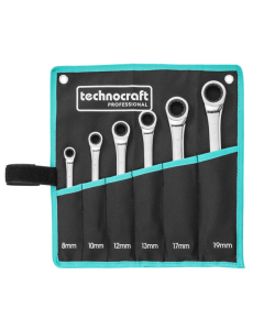 Ratschen-Gabelringschlüsselsatz | 6-teilig