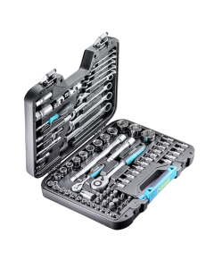 Steckschlüssel-Satz 1/4" + 1/2" | 82-teilig