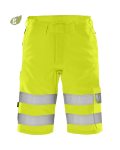 Fristads-Green Shorts 2650 GPLU - Kl.2 | Warnschutz-Gelb