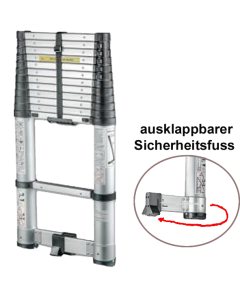 Teleskopleiter-Alu 90 - 374cm