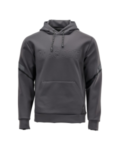 Mascot-Costomized Stretch-Hoodie - Anthrazitgrau