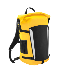Baurucksack Waterproof 25 Liter | Gelb/Schwarz