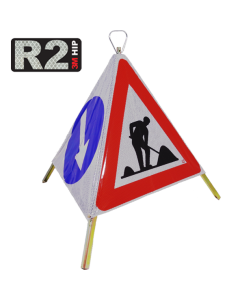 Triopan Faltsignal Construction 90cm R2