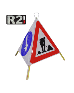 Triopan Faltsignal Construction 90cm R2