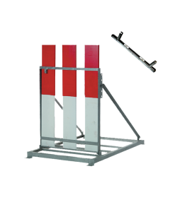 Vorsignalständer für 3 Absperrlatten