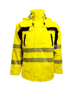 WS ZIP-Winterjacke Safe Flex gelb/schwarz