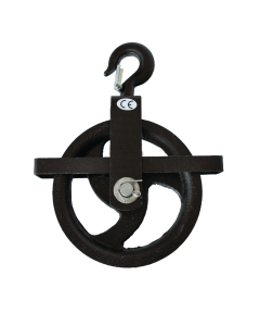 Aufzugrolle ø19cm für Aufzugseil-Hanf