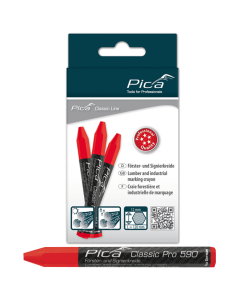Pica-Pro Signier- und Försterkreide | 12mm Rot