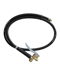 Gloria-Schlauch mit Messinghandgriff