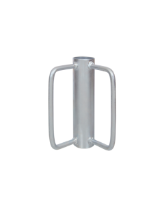 Eck-Lattenhalter mit 2 Bügeln