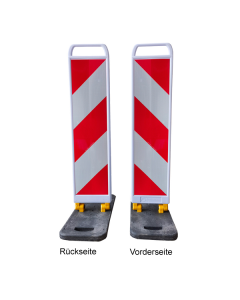 Leitbake R2-schraffiert | klappbar