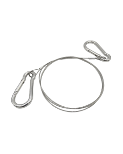 Fallsicherung Strahler mit Karabiner