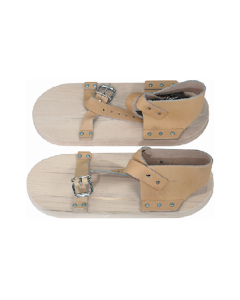 Teerschuhe aus Holz