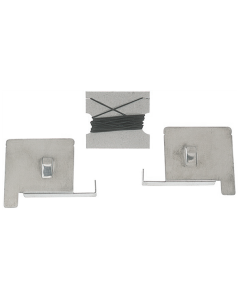 Spannecken mit Haken + Gummischnur