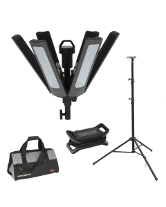 Mobiler LED-Strahler Pro-Line 360° Set 