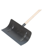 Schneeschieber-Eisen mit Stiel
