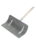 Schneeschieber-Alu mit Stiel