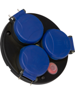 Kabelrolle Steckdosenplatte IP55