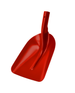 Universalschaufel Alu-Rot 36x55cm | ohne Stiel