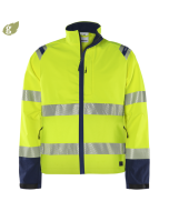 Fristads-Green Stretchjacke 4647 GSTP - Kl.3 | Warnschutz-Gelb/Marine