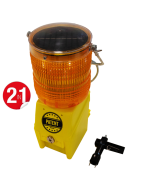 Absperrlampe Solar-Hybrid Dual-Craft