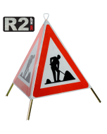 Triopan Faltsignal Construction 90cm R2